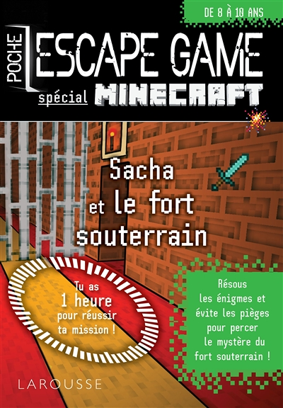 Escape game de poche spécial Minecraft - enfermé dans le fort souterrain (Jeunesse)
