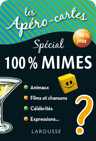Les apéro-cartes spécial 100 % mimes (Blister)