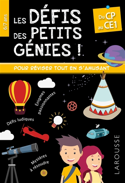 Les défis des petits génies, du CP au CE1 (Broché)