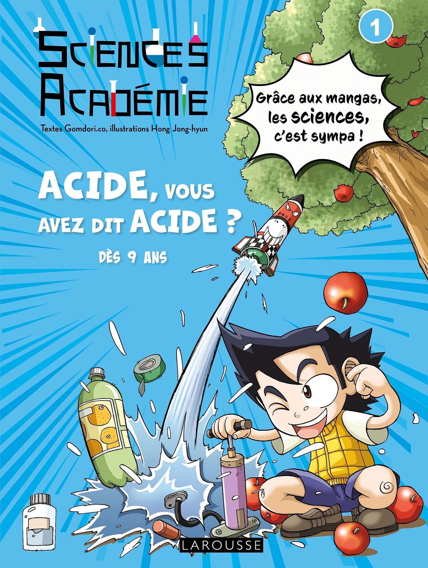 Sciences Académie en manga - Acide, vous avez dit acide ? (Manga)