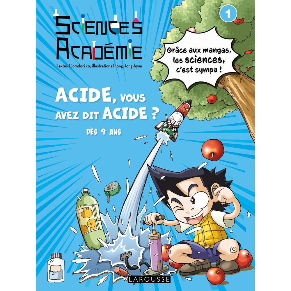 Sciences Académie en manga - Acide, vous avez dit acide ? (Manga)