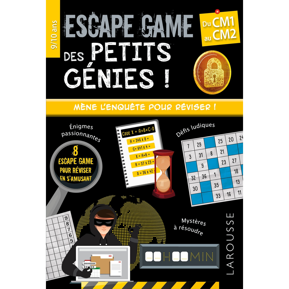 Escape games des petits génies CM1 (Broché)