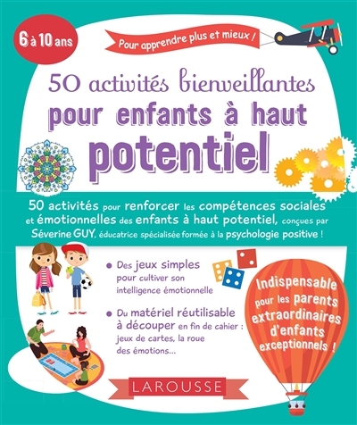 50 activités bienveillantes pour enfants à haut potentiel (Broché)