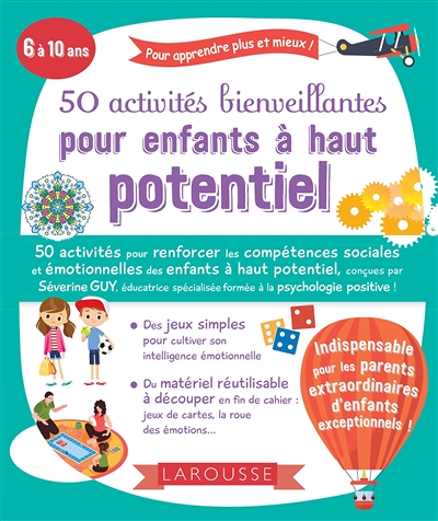 50 activités bienveillantes pour enfants à haut potentiel (Broché)