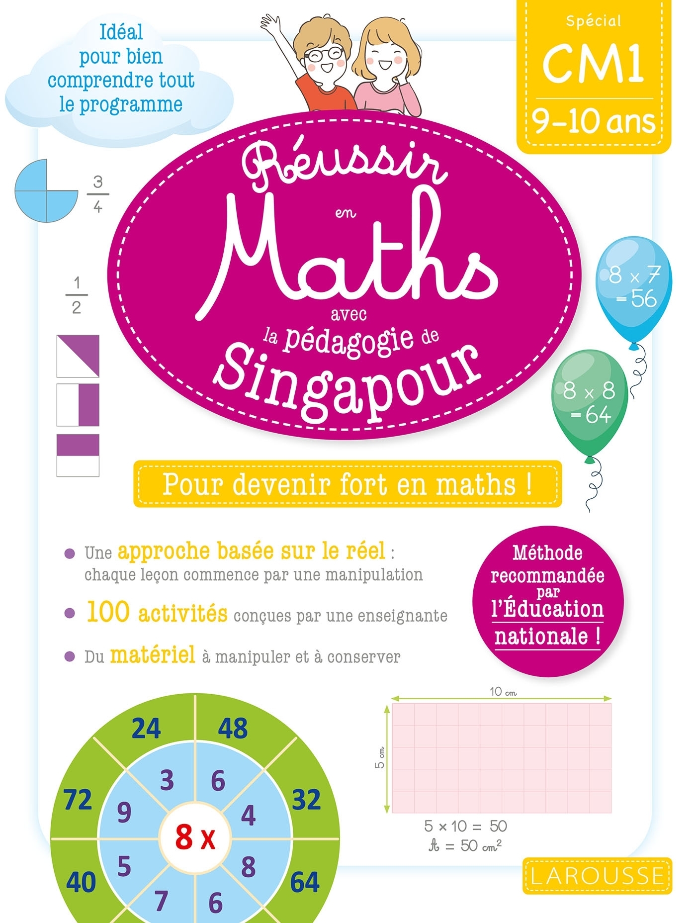 Réussir en maths avec Singapour CM1 (Broché)
