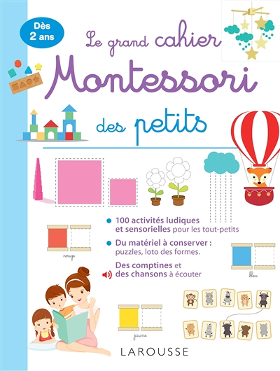 Le grand cahier Montessori des tout petits (Broché)