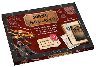 Soirée jeu de rôle - La quête du dragon d'or (Coffret)