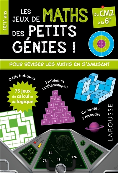 Mes jeux de maths des petits génies CM2 (Broché)