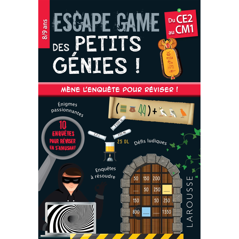 Escape game des petits génies CE2-CM1 (Broché)