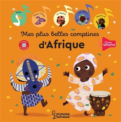 Mes plus belles comptines d'Afrique (Jeunesse)