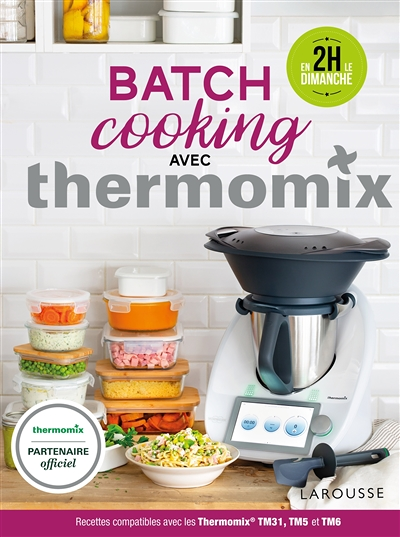Batch Cooking avec Thermomix (Cartonné)