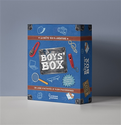 La Boys' box : la boîte 100% aventure (Coffret)