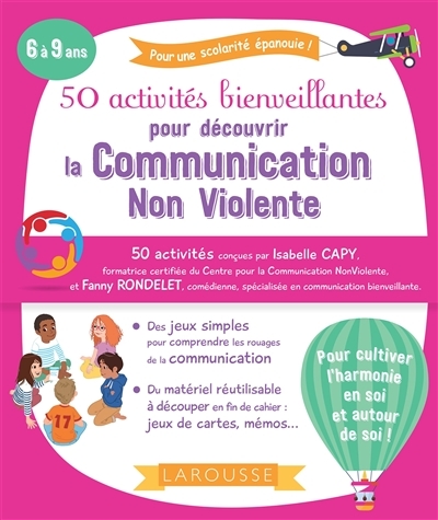 50 activités bienveillantes pour apprendre la communication non violente (Jeunesse)