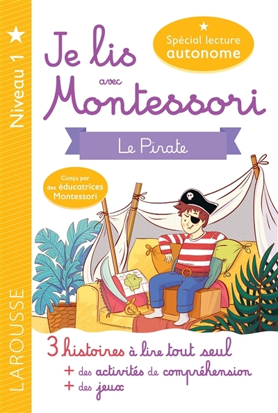 Je lis avec Montessori - Le pirate (Broché)