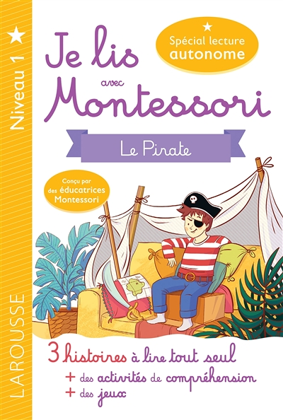 Je lis avec Montessori - Le pirate (Broché)