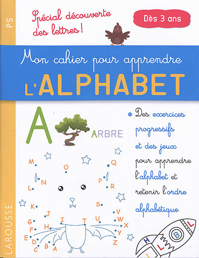 Mon petit cahier pour apprendre l'alphabet (Broché)