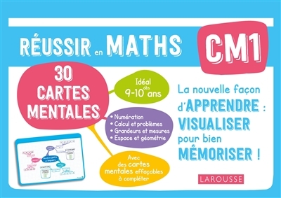 Cartes mentales Maths CM1 (Spirale)