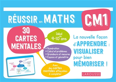 Cartes mentales Maths CM1 (Spirale)