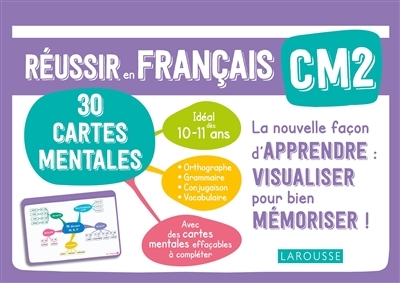 Cartes mentales Français CM2 (Spirale)