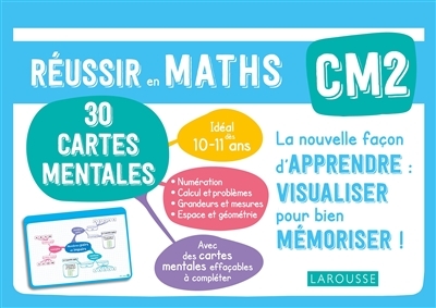 Cartes mentales Maths CM2 (Spirale)