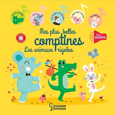 Mes plus belles comptines - Les animaux rigolos (Jeunesse)