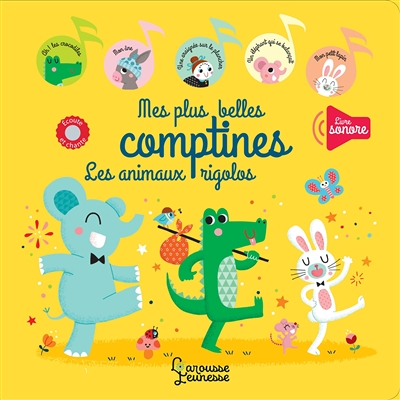 Mes plus belles comptines - Les animaux rigolos (Jeunesse)
