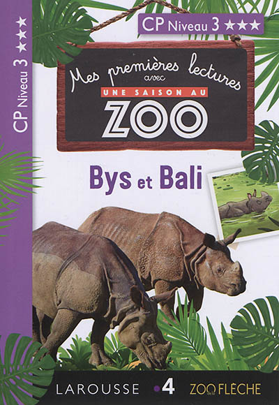 Mes premières lectures Une SAISON au ZOO - CP niveau 3 - Bys et Bali (Broché)