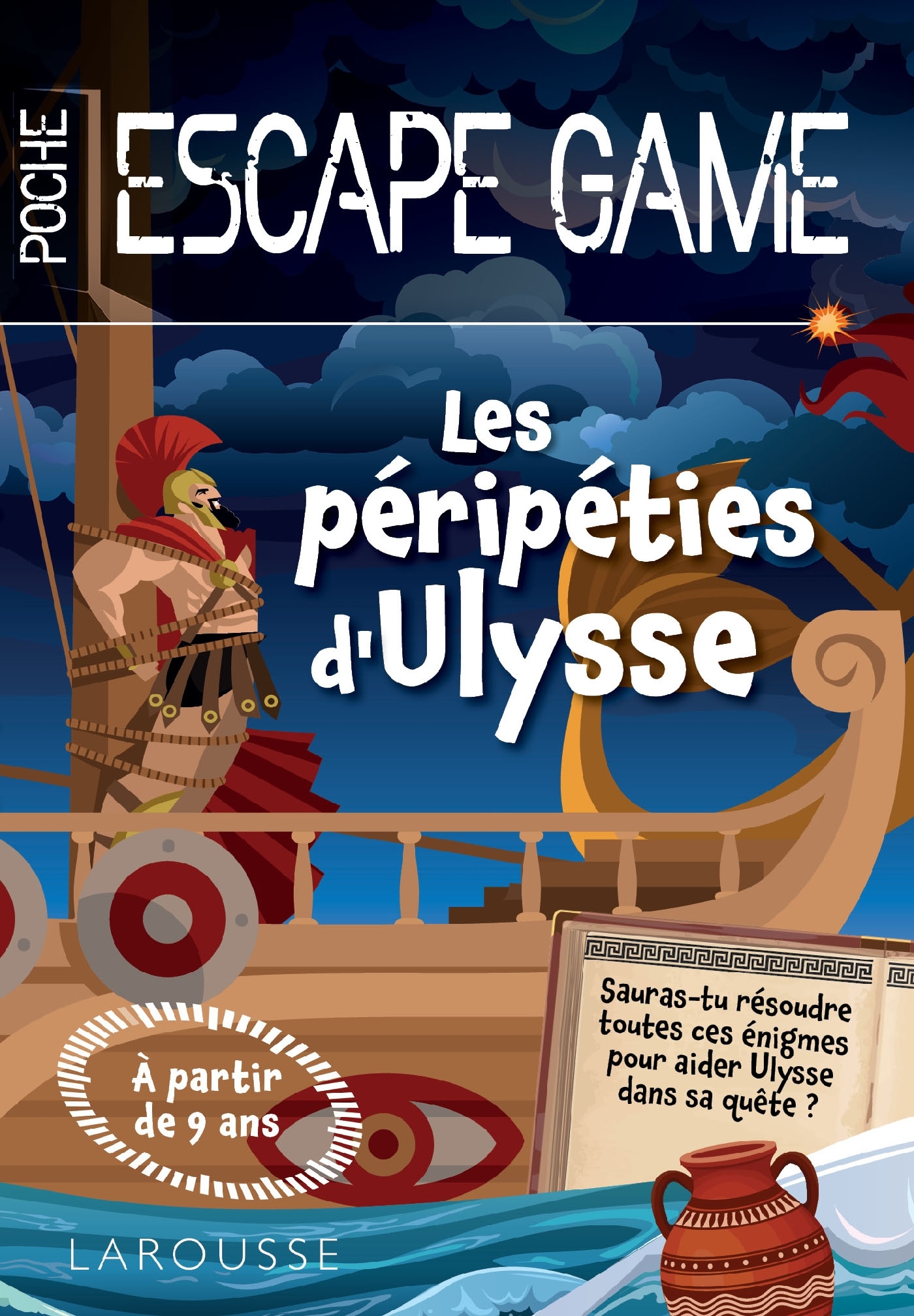 Escape de game de poche Junior - Les péripéties d'Ulysse (Poche)