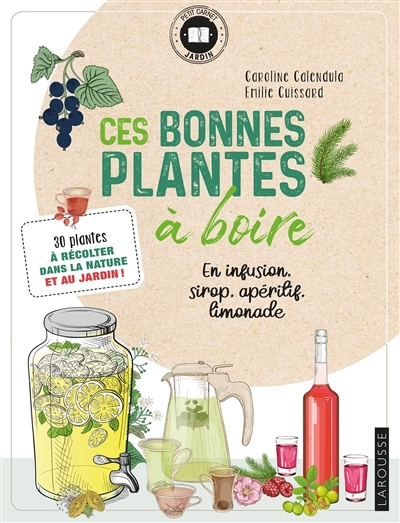 Ces bonnes plantes à boire - 30 plantes à récolter dans la nature et au jardin ! (Broché)