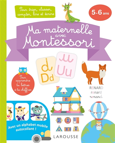 Ma maternelle avec MONTESSORI, 5-6 ans (Broché)