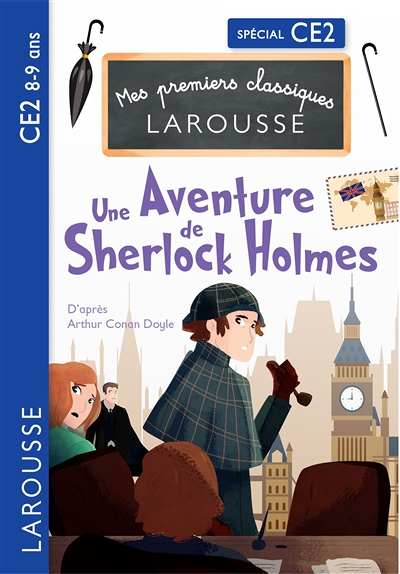 Une aventure de Sherlock Holmes d'après Arthur Conan Doyle - CE2 (Poche)