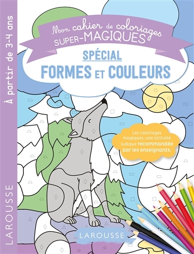 Coloriages magiques formes et couleurs (Broché)