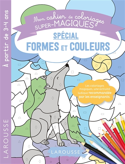 Coloriages magiques formes et couleurs (Broché)