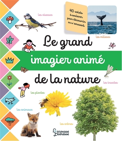 Le grand imagier photos animé de la nature (Jeunesse)