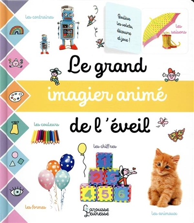 Le grand imagier animé de l'éveil (Jeunesse)