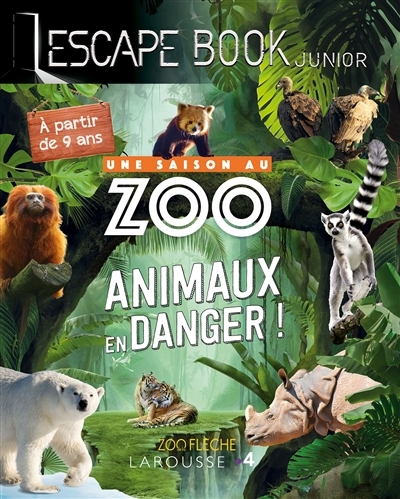 Escape book junior - UNE SAISON AU ZOO (Jeunesse)