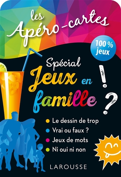Apéro-cartes spécial JEUX en FAMILLE (Blister)