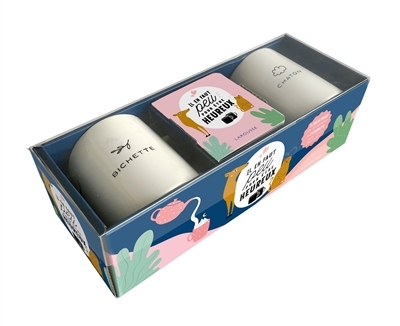Mugs Il en faut peu pour être heureux (Coffret)