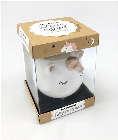 Ma bougie licorne magique (Coffret)