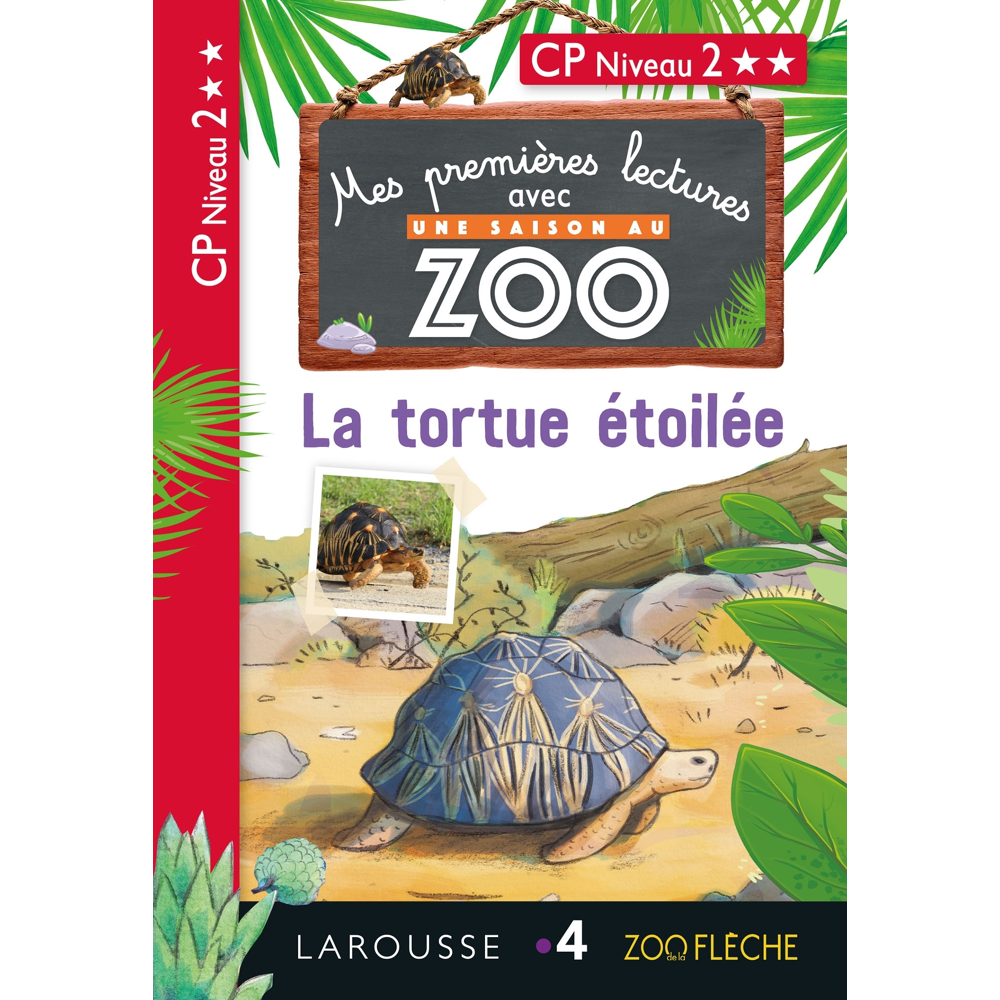 Premières Lectures Une SAISON au ZOO - La tortue étoilée CP (Broché)