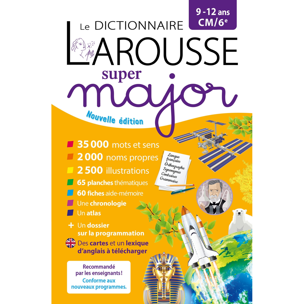 Larousse dictionnaire Super major 9/12 ans (Relié)
