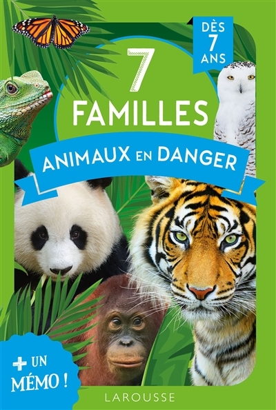 7 familles spécial Animaux en danger (Coffret)