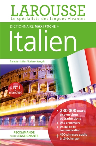 Dictionnaire Larousse maxi poche plus Italien (Relié)