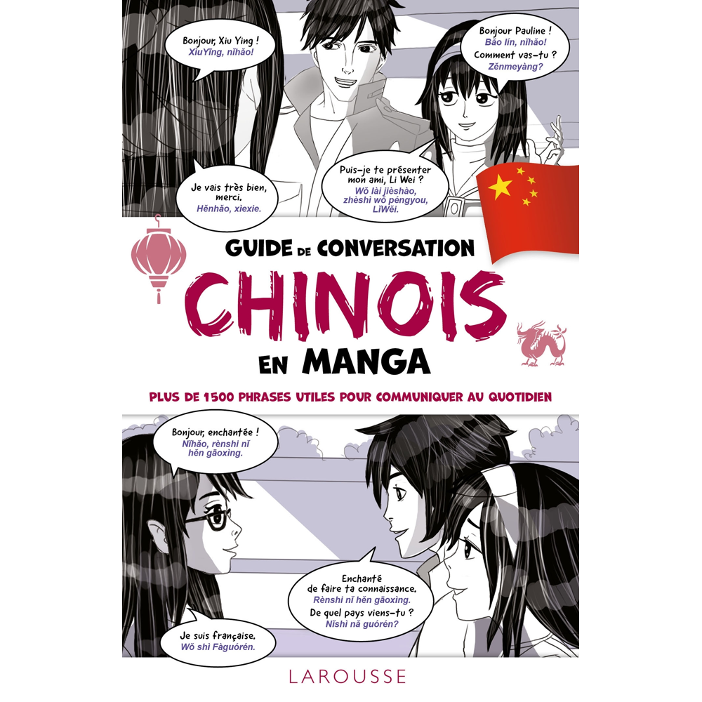 Guide de conversation Chinois en manga (Broché)