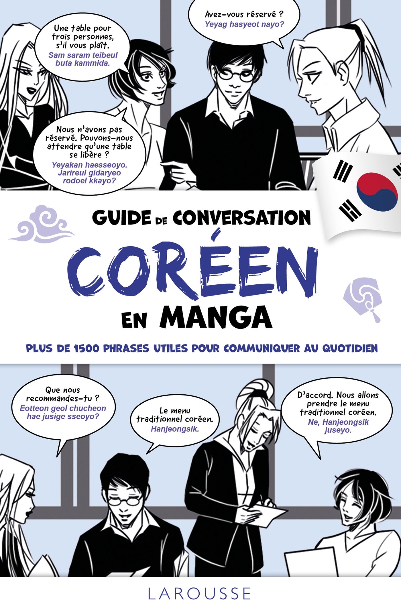 Guide de conversation Coréen en manga (Broché)