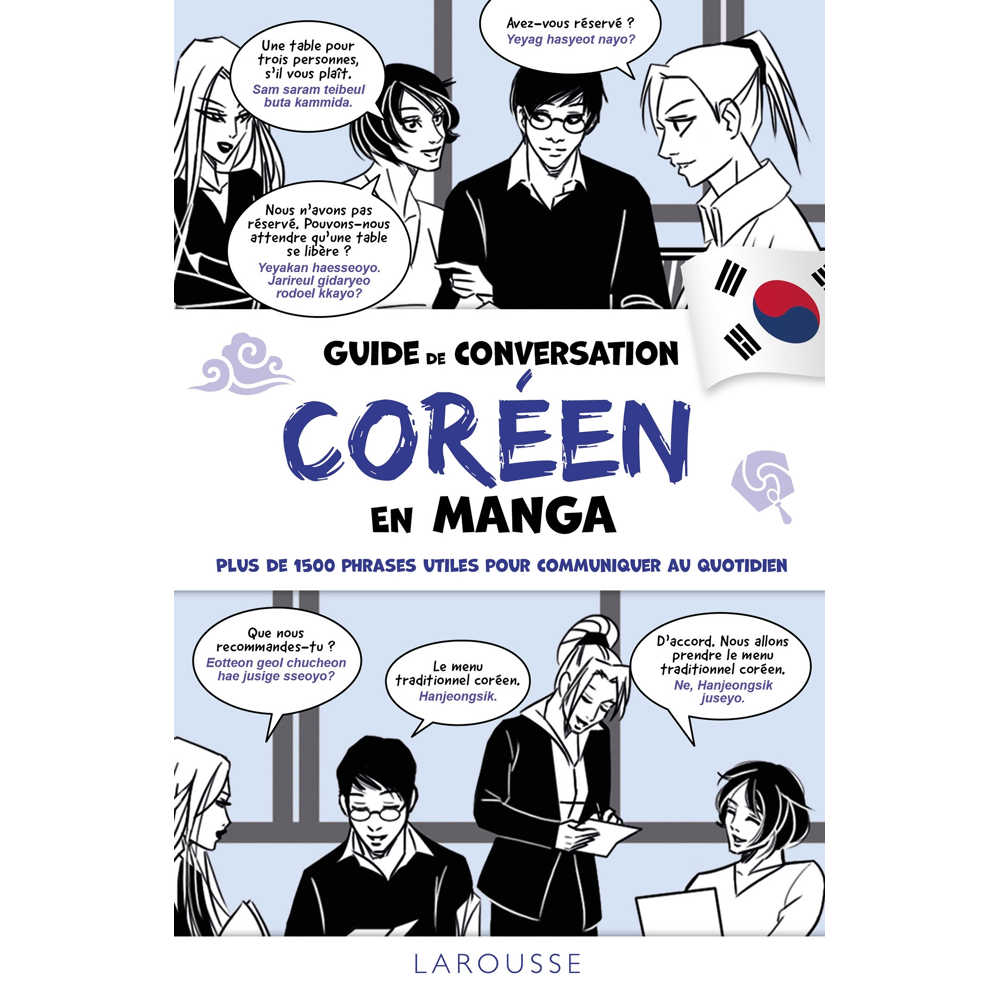 Guide de conversation Coréen en manga (Broché)