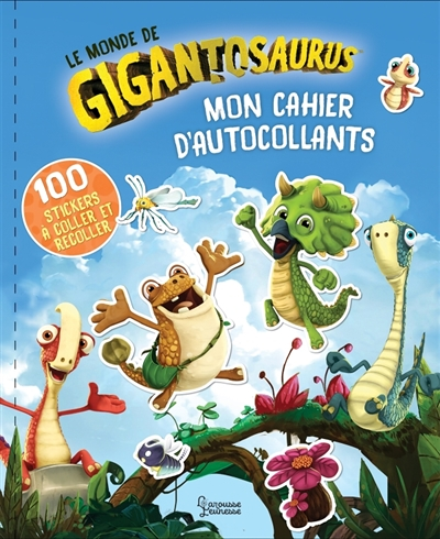 Mon cahier d'autocollants, Le monde de Gigantosaurus (Broché)