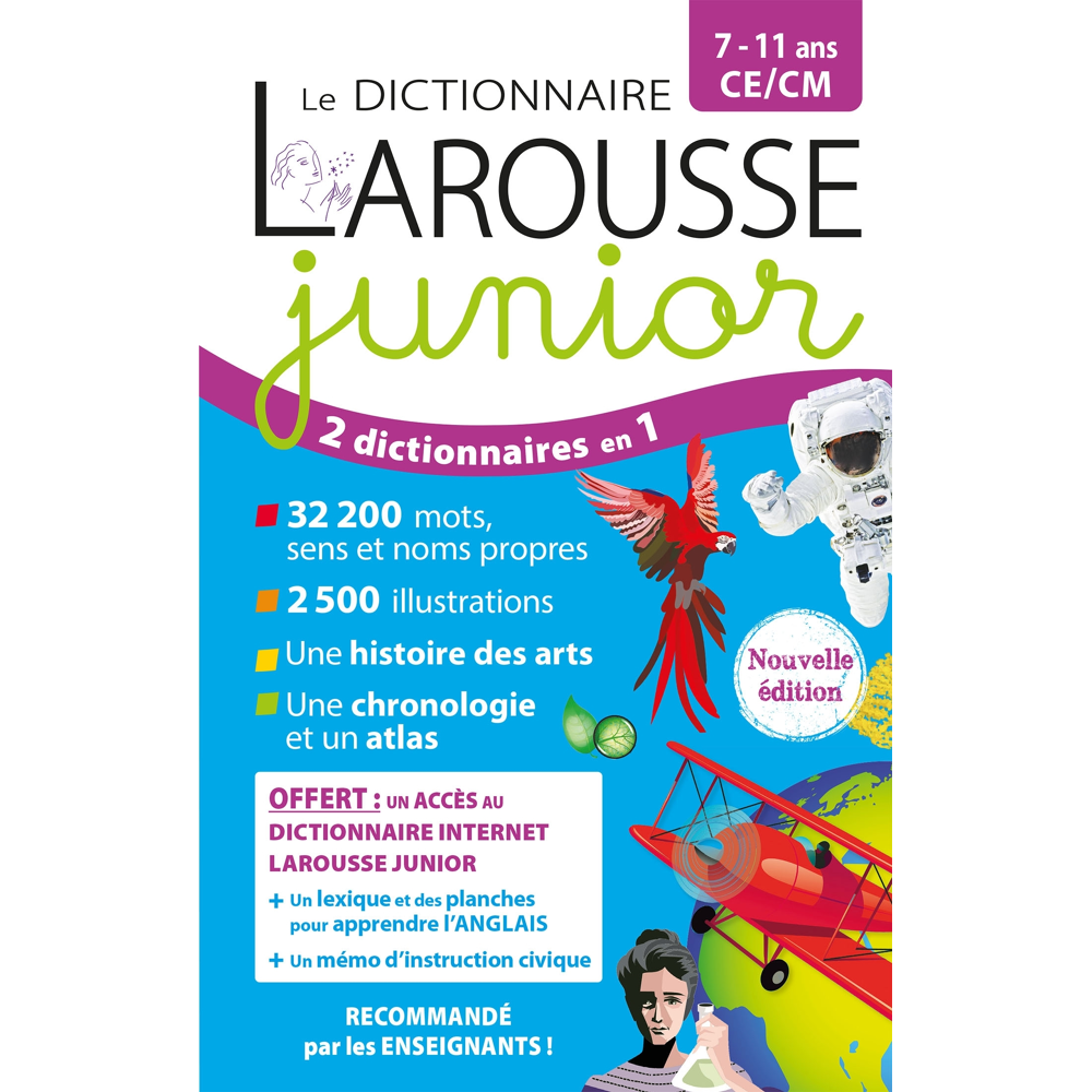 Dictionnaire Larousse junior 7-11 ans (Relié)