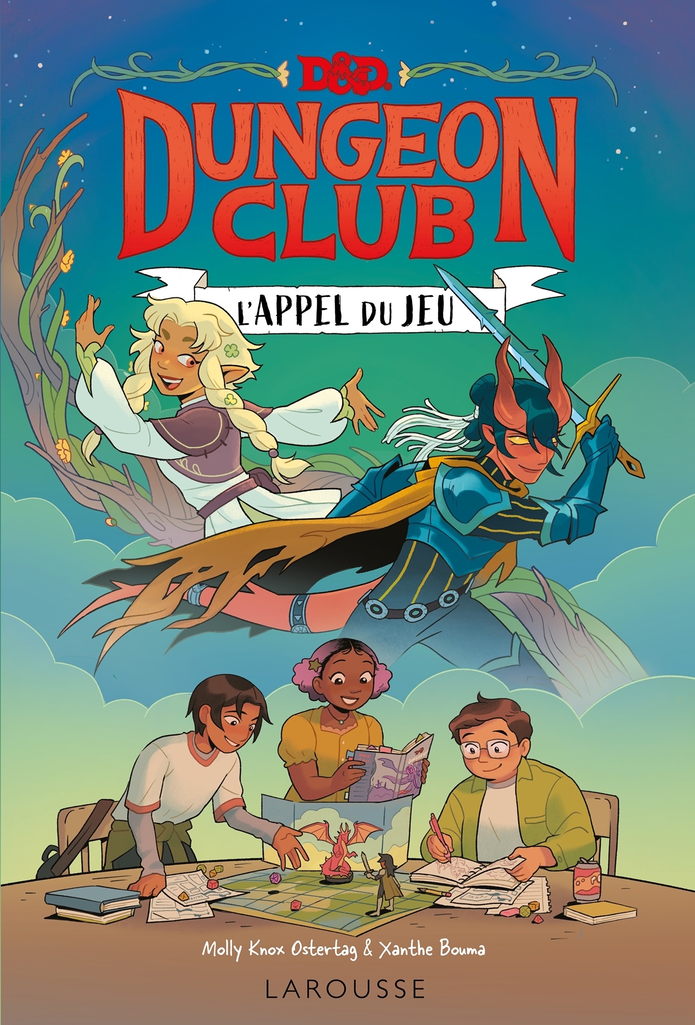 DUNGEONS & DRAGONS Roman graphique « L'appel du jeu » (tome 1) (BD)