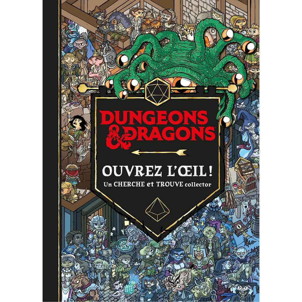 Dungeons et dragons - Ouvrez l'oeil ! Un cherche et trouve collector (Broché)